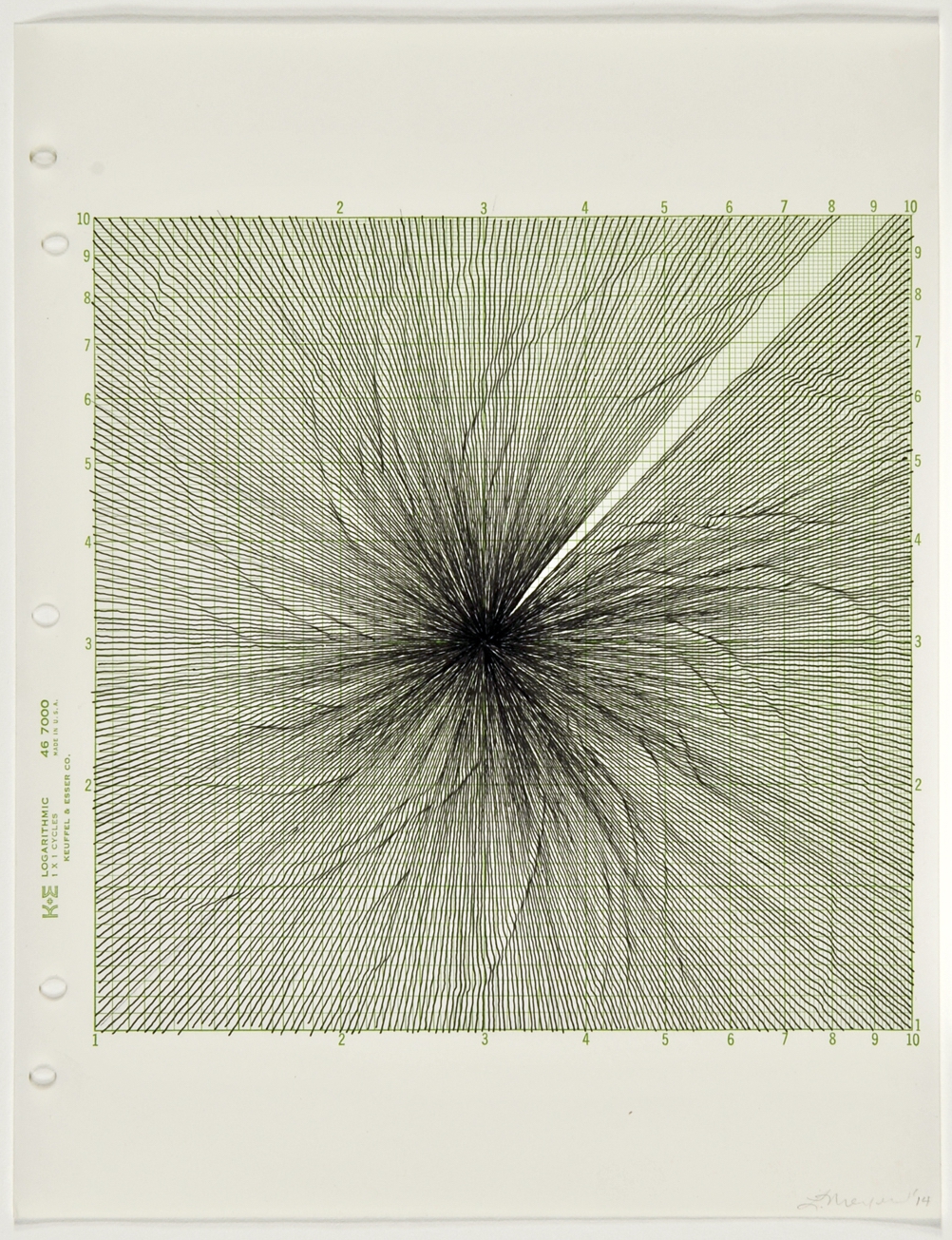 Sheet of graph paper with grid. Millimeter... - Stock Illustration  [106074526] - PIXTA